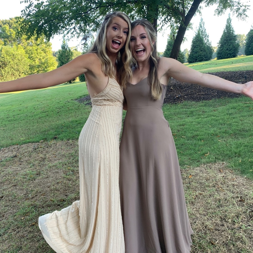 Show me your Mumu Gala Gown ~ Champagne Beaded
